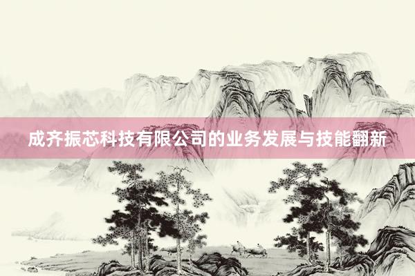 成齐振芯科技有限公司的业务发展与技能翻新